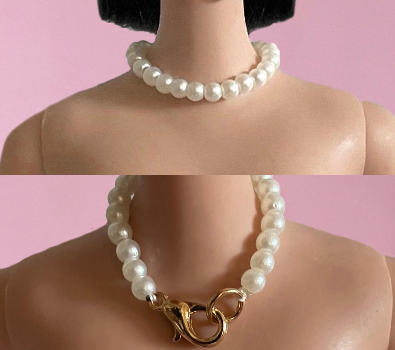 Emmiol Spedizione gratua 2026 Elegante collana di perle finte Bianca ONE SIZE di Collane nel Emmiol Spedizione gratua 2026 Elegante collana di perle finte Bianca ONE SIZE di Collane nel